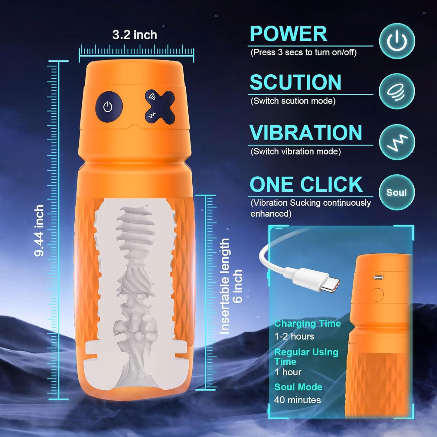 Automatic Male Masturbator, Adult Pussy Stroker