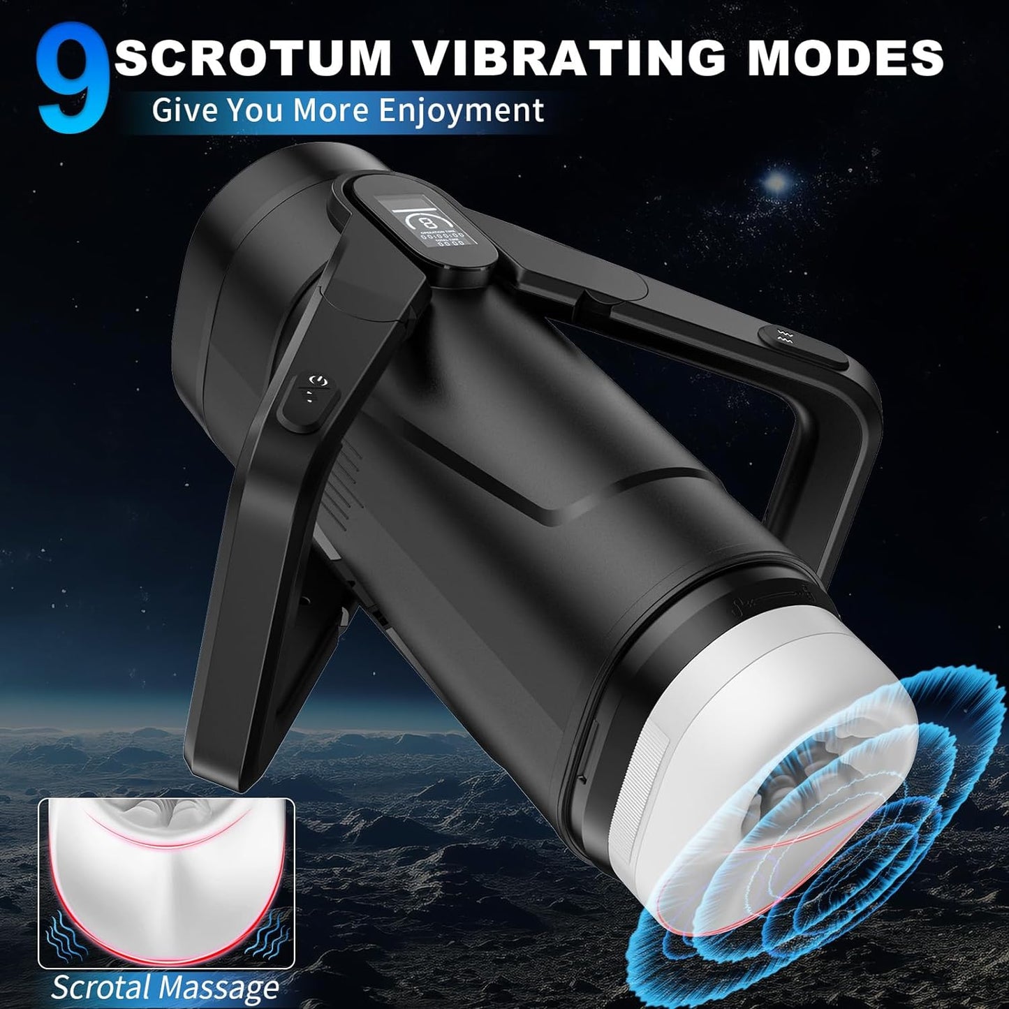 Automatic Male Masturbator with 81 Thrusting & Vibration Modes