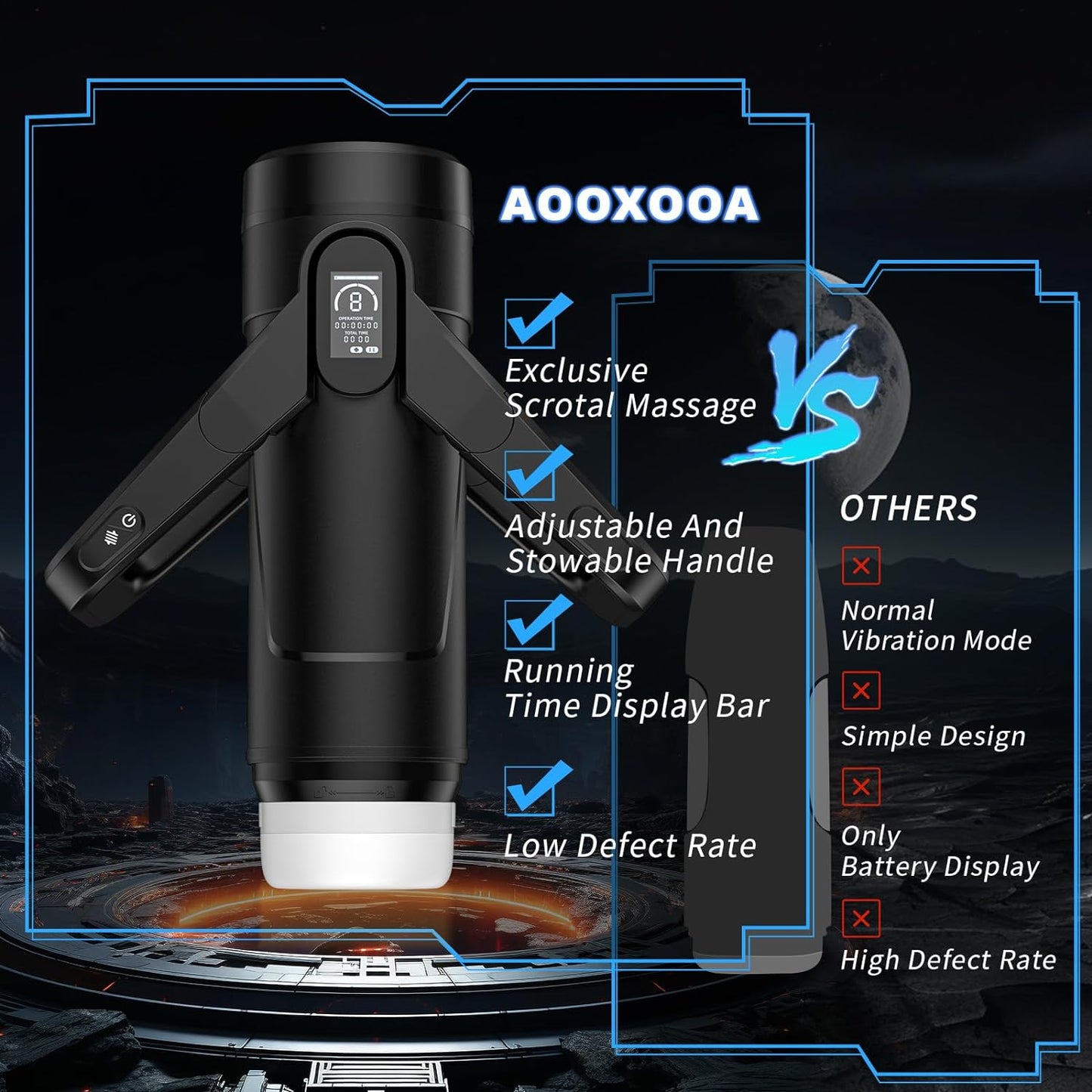 Automatic Male Masturbator with 81 Thrusting & Vibration Modes